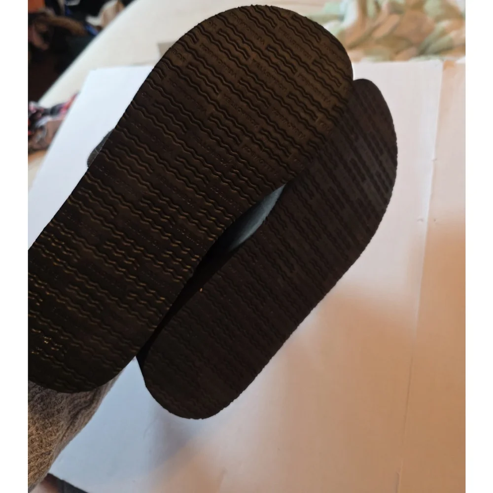 Yellow Box Turquoise Jovanna Flip Flops Rhinestone Sparkle Sandals Size 10 - Picture 3 of 13